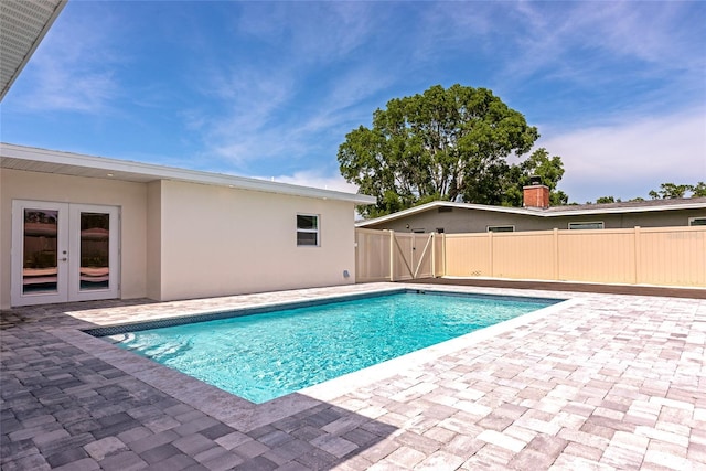 4515 19th Ave W, Bradenton, FL 34209 - view of pool with french doors and a patio