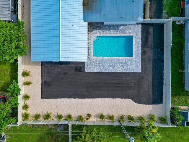 4515 19th Ave W, Bradenton, FL 34209 - aerial view of a pool