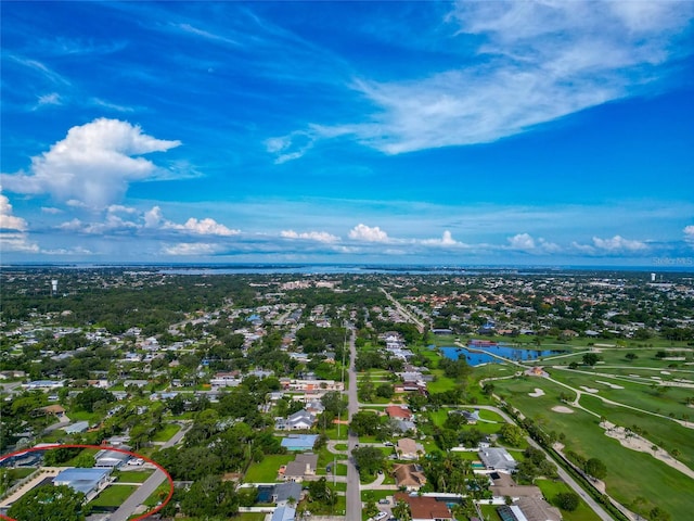 4515 19th Ave W, Bradenton, FL 34209 - aerial perspective of suburban area with a large body of water