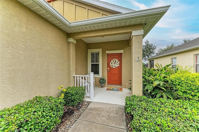 11431 Piedmont Park Xing, Bradenton, FL 34211 - property entrance with stucco siding