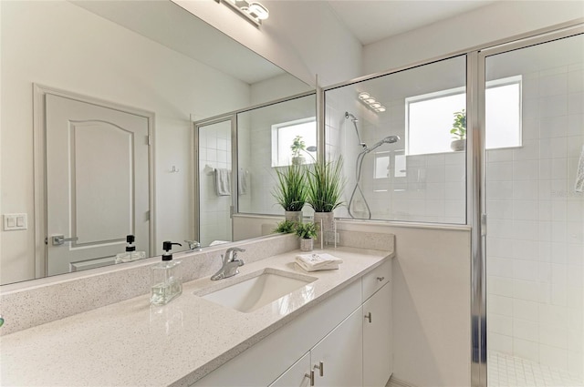 11431 Piedmont Park Xing, Bradenton, FL 34211 - bathroom featuring vanity and a shower stall