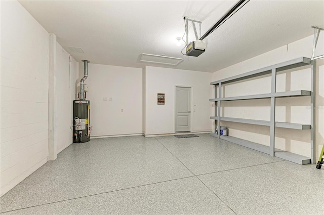 11431 Piedmont Park Xing, Bradenton, FL 34211 - garage featuring water heater and a garage door opener