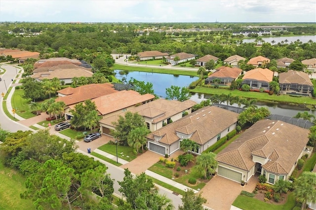 5596 Cantucci St, Nokomis, FL 34275 - aerial view of residential area with a large body of water