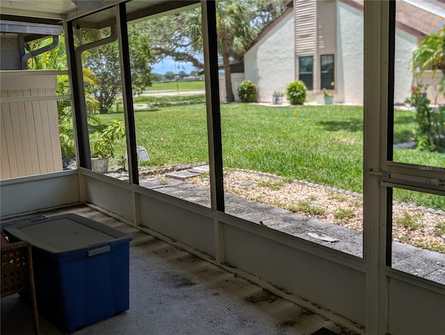 5231 Brassy Loop, North Port, FL 34287 - view of unfurnished sunroom