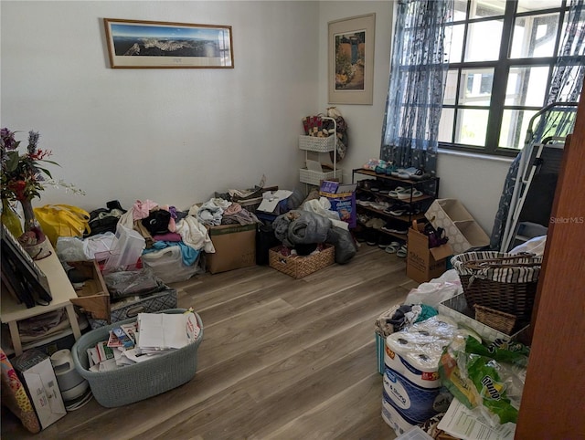 5231 Brassy Loop, North Port, FL 34287 - miscellaneous room with wood finished floors