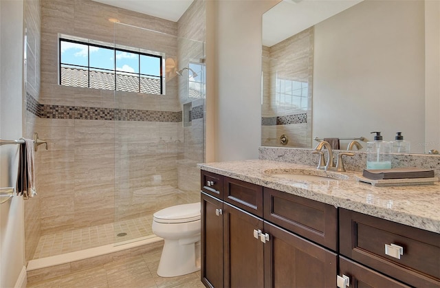 7638 Windy Hill Cv, Bradenton, FL 34202 - bathroom featuring vanity and a tile shower