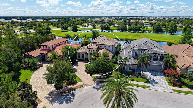 7638 Windy Hill Cv, Bradenton, FL 34202 - aerial view of residential area featuring a large body of water