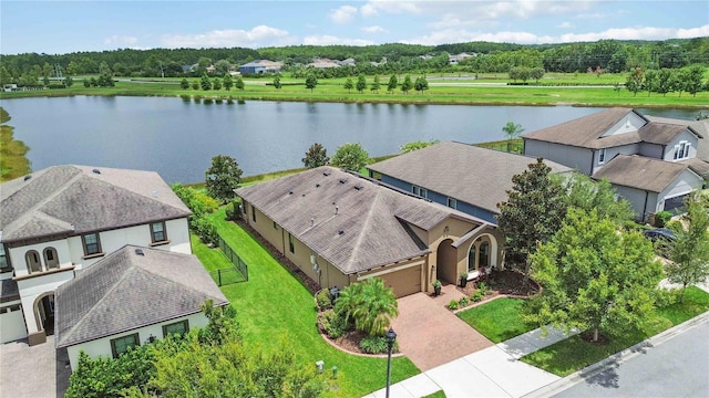 4044 Wisdom Trl, Land O Lakes, FL 34638 - aerial view of residential area featuring a large body of water