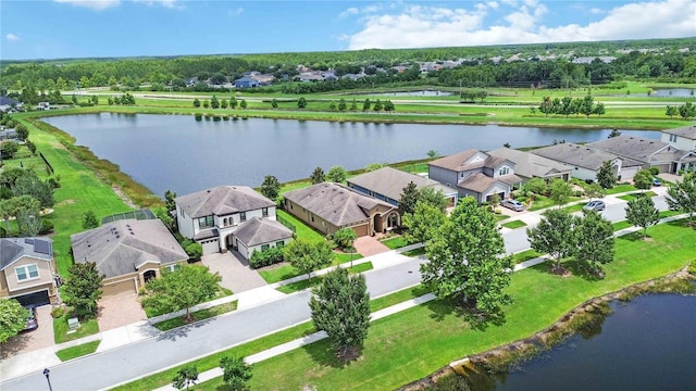 4044 Wisdom Trl, Land O Lakes, FL 34638 - aerial view of residential area with a large body of water
