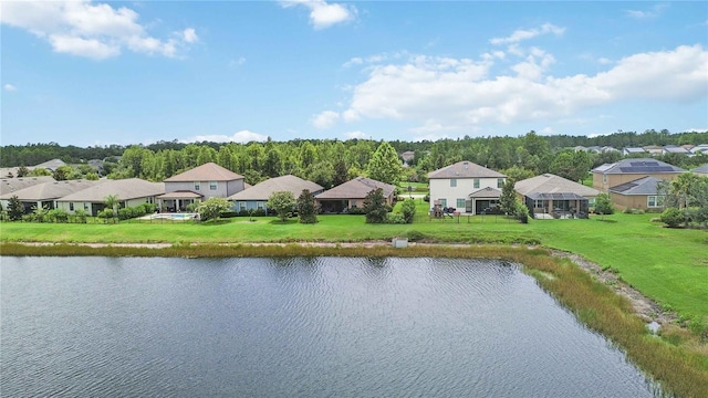 4044 Wisdom Trl, Land O Lakes, FL 34638 - water view with nearby suburban area