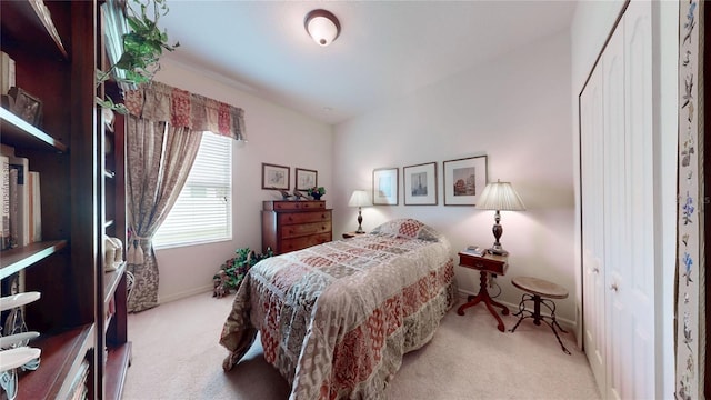 2819 47th St E, Palmetto, FL 34221 - bedroom with light colored carpet and baseboards