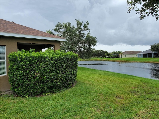 2819 47th St E, Palmetto, FL 34221 - view of green lawn with a water view