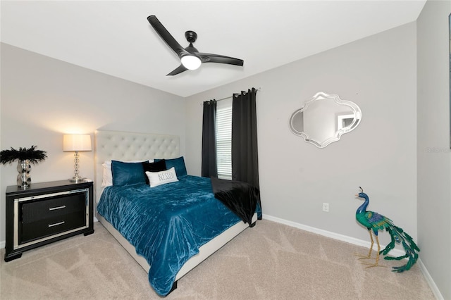 5134 Jackel Chase Dr, Wimauma, FL 33598 - bedroom with carpet and a ceiling fan