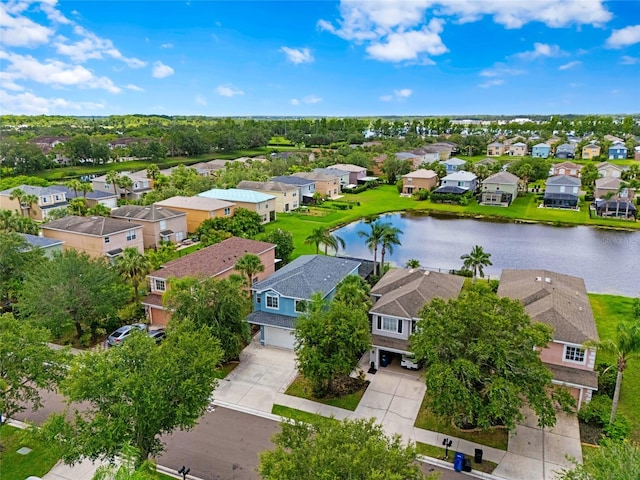 7036 Chatum Light Run, Bradenton, FL 34212 - aerial view of residential area featuring a large body of water