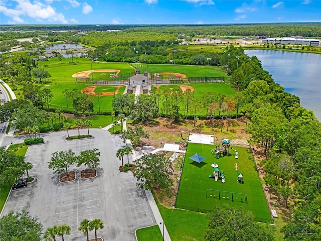 7036 Chatum Light Run, Bradenton, FL 34212 - bird's eye view of a nearby body of water and a golf club
