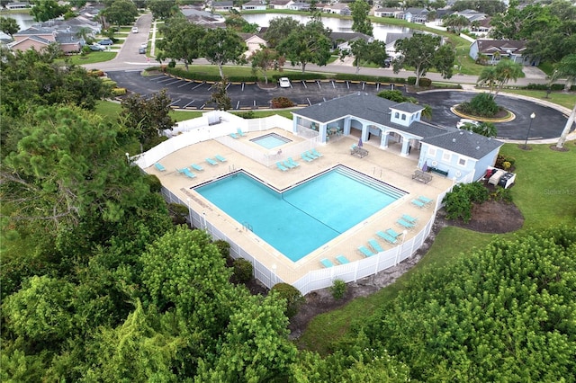 4204 Malickson Dr, Parrish, FL 34219 - drone / aerial view of a pool