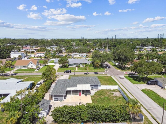 303 45th St W, Bradenton, FL 34209 - aerial perspective of suburban area