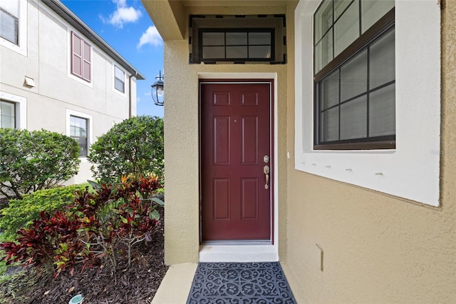 5174 78th St Cir E, Bradenton, FL 34203 - entrance to property with stucco siding