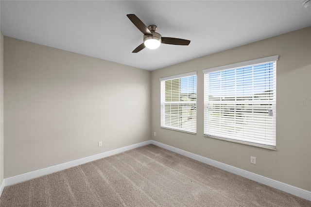 5174 78th St Cir E, Bradenton, FL 34203 - carpeted empty room featuring baseboards and a ceiling fan