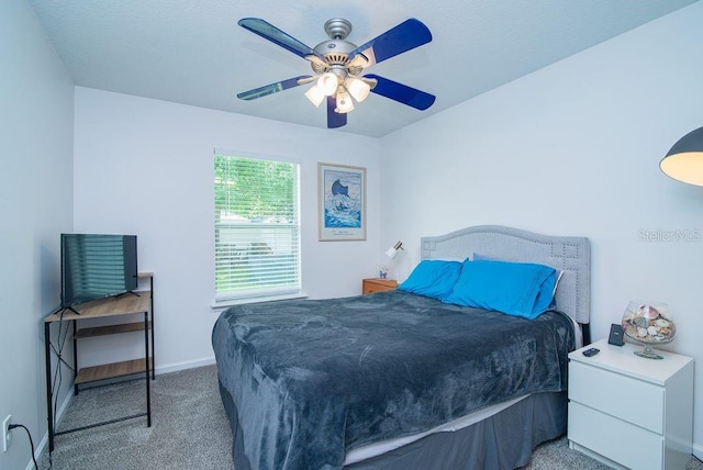 572 Sparrow Branch Cir, Saint Johns, FL 32259 - bedroom featuring carpet and ceiling fan