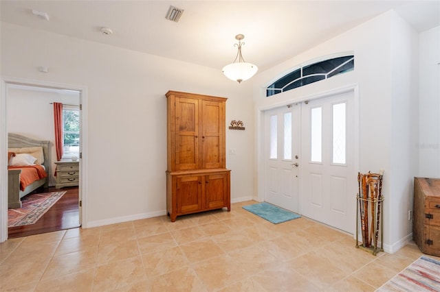 5242 Abdella Ln, North Port, FL 34291 - entryway featuring light tile patterned flooring and baseboards