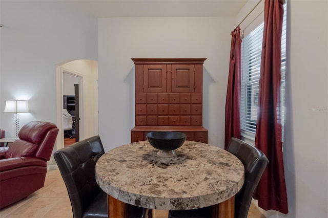 5242 Abdella Ln, North Port, FL 34291 - dining space featuring arched walkways