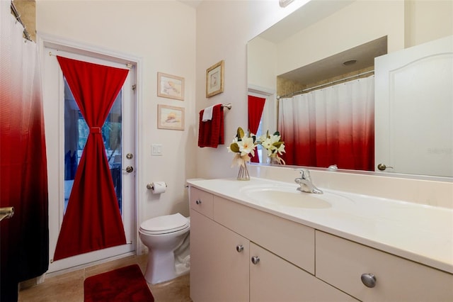 5242 Abdella Ln, North Port, FL 34291 - bathroom with vanity and tile patterned floors