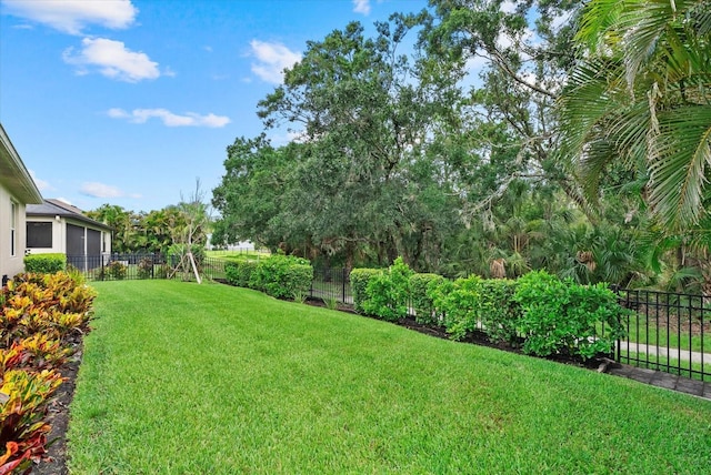 12215 Goldenrod Ave, Bradenton, FL 34212 - view of fenced backyard