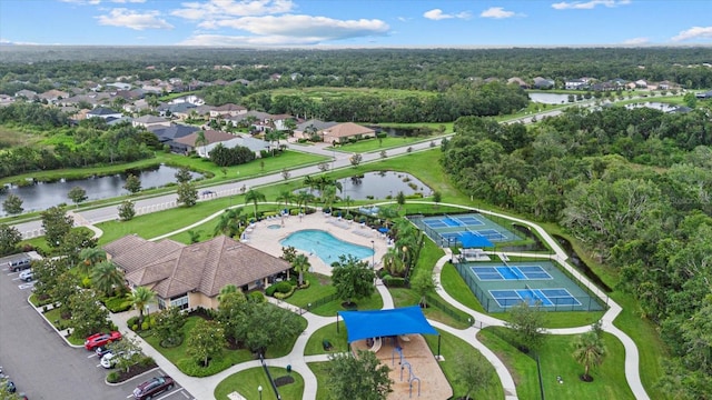 12215 Goldenrod Ave, Bradenton, FL 34212 - bird's eye view of a large body of water