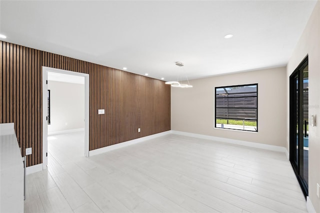 3136 Webber St, Sarasota, FL 34239 - empty room featuring recessed lighting and baseboards