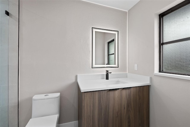 3136 Webber St, Sarasota, FL 34239 - full bathroom with vanity and toilet