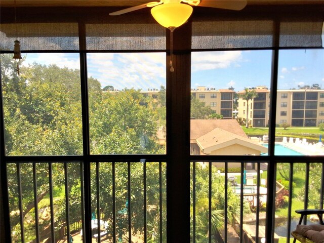 515 30th Ave W Unit H401, Bradenton, FL 34205 - view of unfurnished sunroom