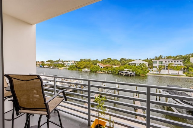 1709 N Tamiami Trl Unit A313, Sarasota, FL 34234 - balcony with a water view