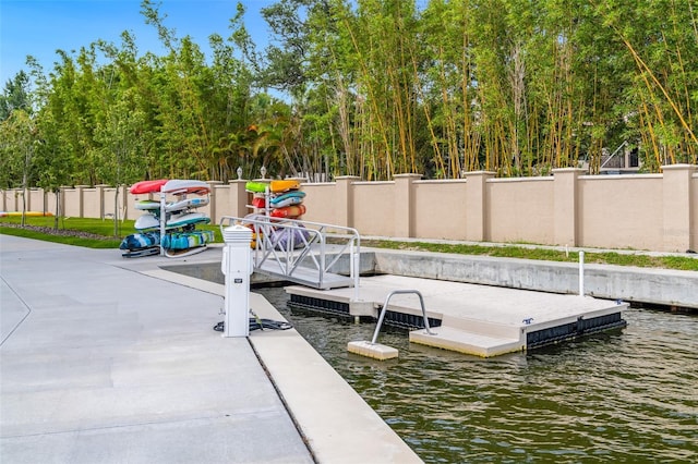 1709 N Tamiami Trl Unit A313, Sarasota, FL 34234 - dock area with a water view
