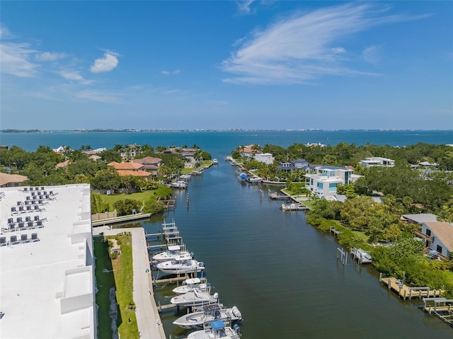1709 N Tamiami Trl Unit A313, Sarasota, FL 34234 - drone / aerial view of a nearby body of water