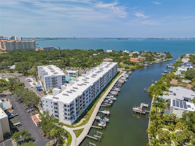 1709 N Tamiami Trl Unit A313, Sarasota, FL 34234 - aerial view of a nearby body of water