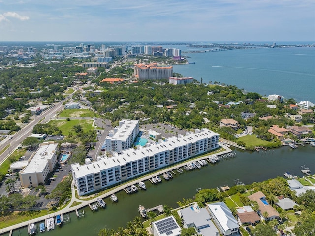 1709 N Tamiami Trl Unit A313, Sarasota, FL 34234 - view of urban area with a large body of water