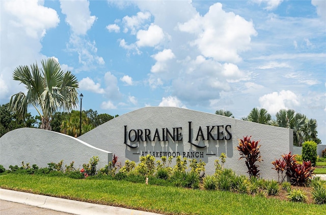 15160 Lyla Ter, Bradenton, FL 34211 - view of community sign