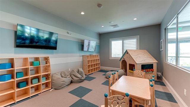 15160 Lyla Ter, Bradenton, FL 34211 - playroom featuring healthy amount of natural light and recessed lighting