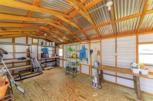 557 Reading St NW, Port Charlotte, FL 33952 - miscellaneous room featuring lofted ceiling