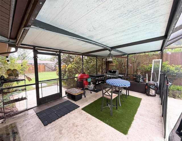 1502 Georgetowne Ln, Sarasota, FL 34232 - view of sunroom / solarium
