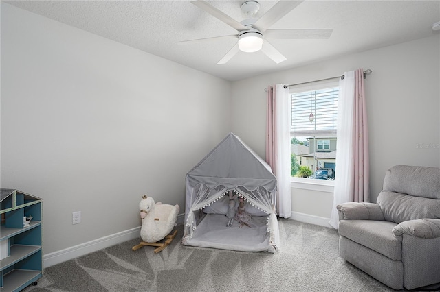 9144 Royal River Cir, Parrish, FL 34219 - bedroom featuring carpet flooring and a ceiling fan