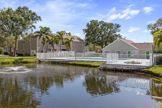7298 Ulmerton Rd Unit 202, Largo, FL 33771 - dock area featuring a community pool and a water view