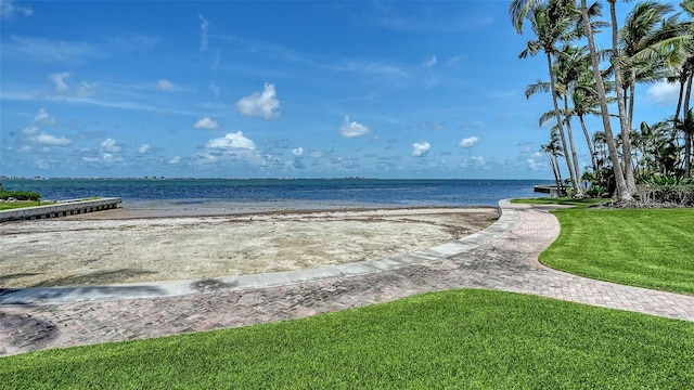 4423 Bay Shore Rd, Sarasota, FL 34234 - water view with nearby beach