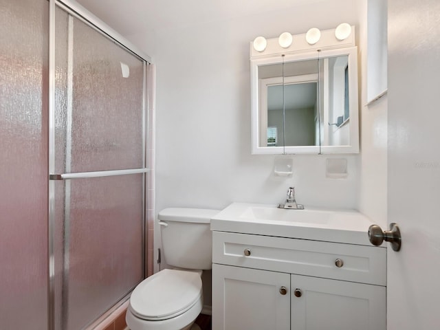 2423 Flamingo Blvd Unit K29, Bradenton, FL 34207 - bathroom featuring vanity and a shower with shower door