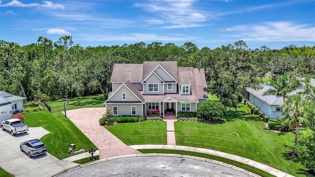 1906 143rd Ct E, Bradenton, FL 34212 - view of front of house with driveway and covered porch