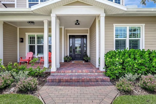1906 143rd Ct E, Bradenton, FL 34212 - doorway to property featuring a porch