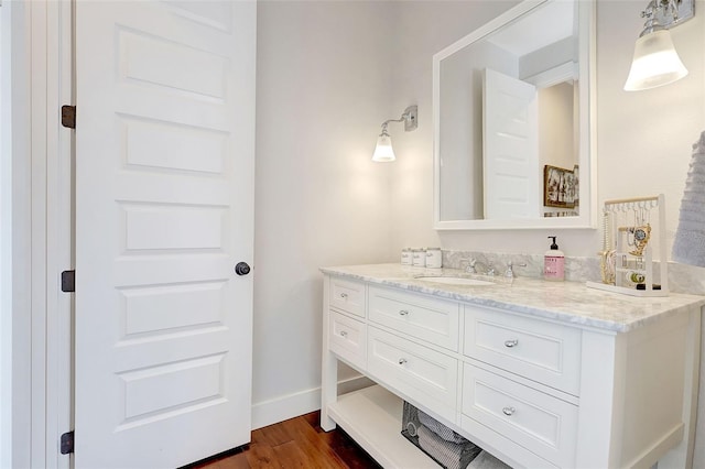 1906 143rd Ct E, Bradenton, FL 34212 - bathroom with vanity and wood finished floors
