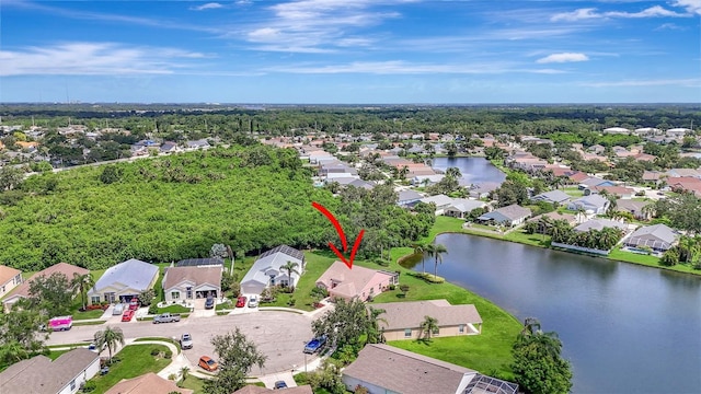 4539 Cabbage Key Ter, Bradenton, FL 34203 - aerial perspective of suburban area featuring a nearby body of water