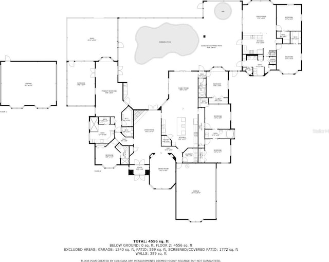 2555 Pear St, Port Charlotte, FL 33948 - view of home floor plan